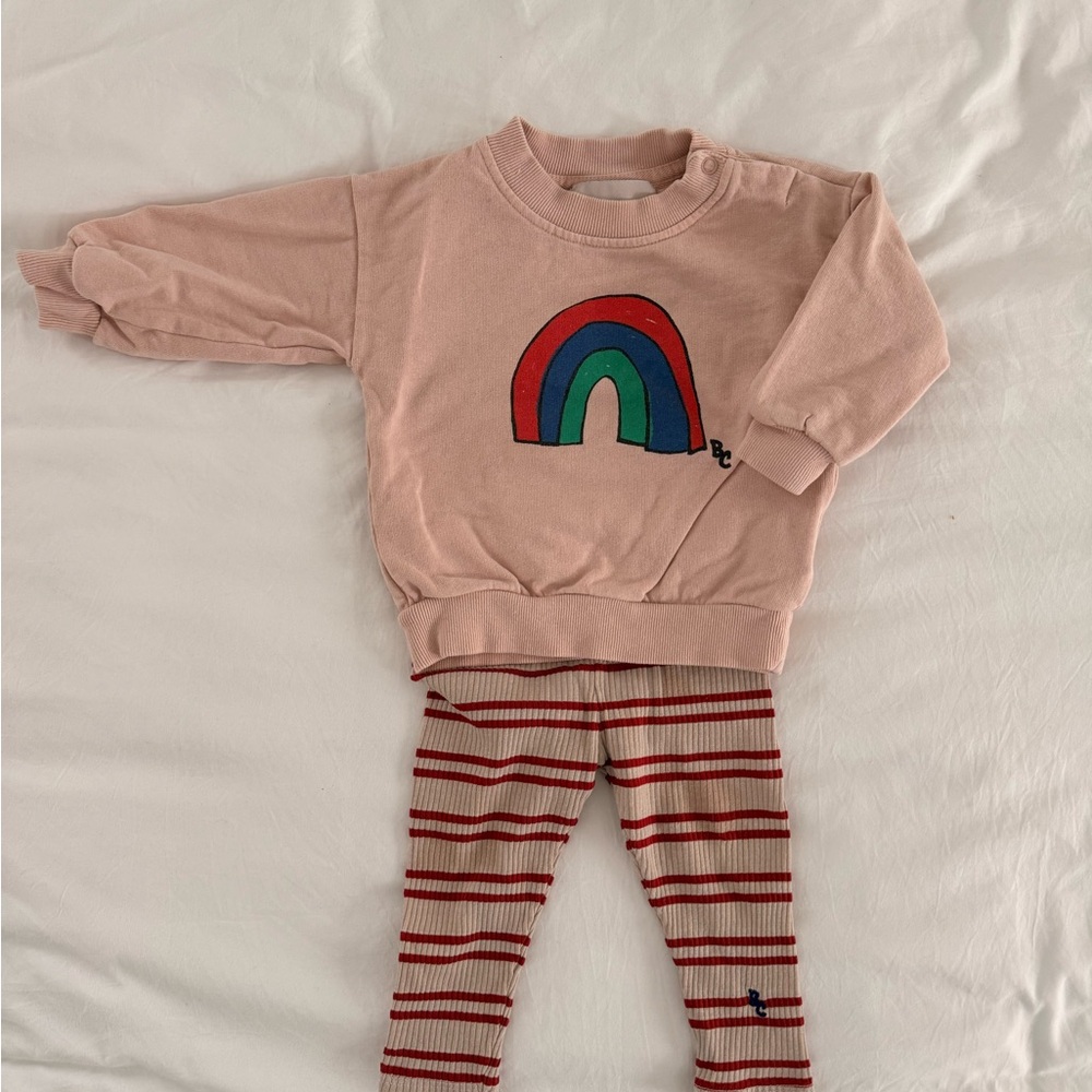 Bobo Choses Rainbow Sweatshirt & Leggings